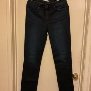 PAIGE Women's Deep Indigo Boot Cut Jeans